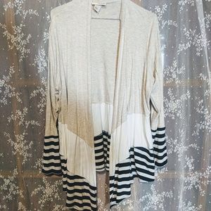 Pretty oatmeal cardigan 1X